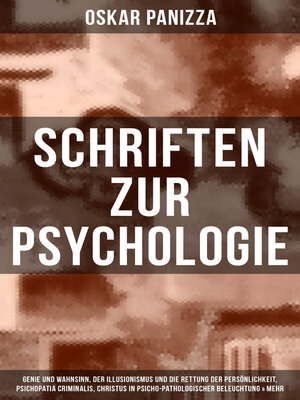 cover image of Schriften zur Psychologie